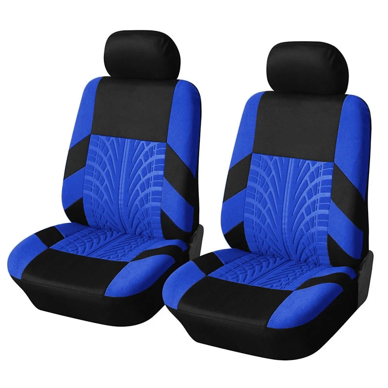 2/5PCS Car Seat Covers Set Universal Fit Most Car Covers with Tire Detail Suitable for Independent Seat Covers Protecting Seats