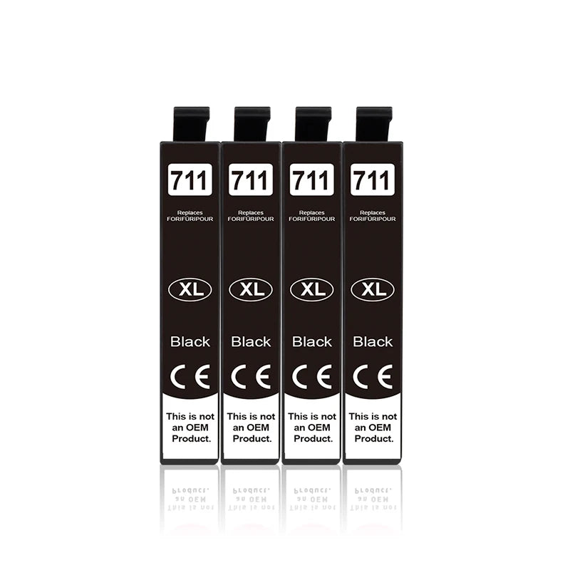 InkGarden T0711 Ink Cartridge For Epson Stylus SX110 SX215 SX218 SX400 SX405 SX410 SX415 SX510W SX515W DX7400 Printer