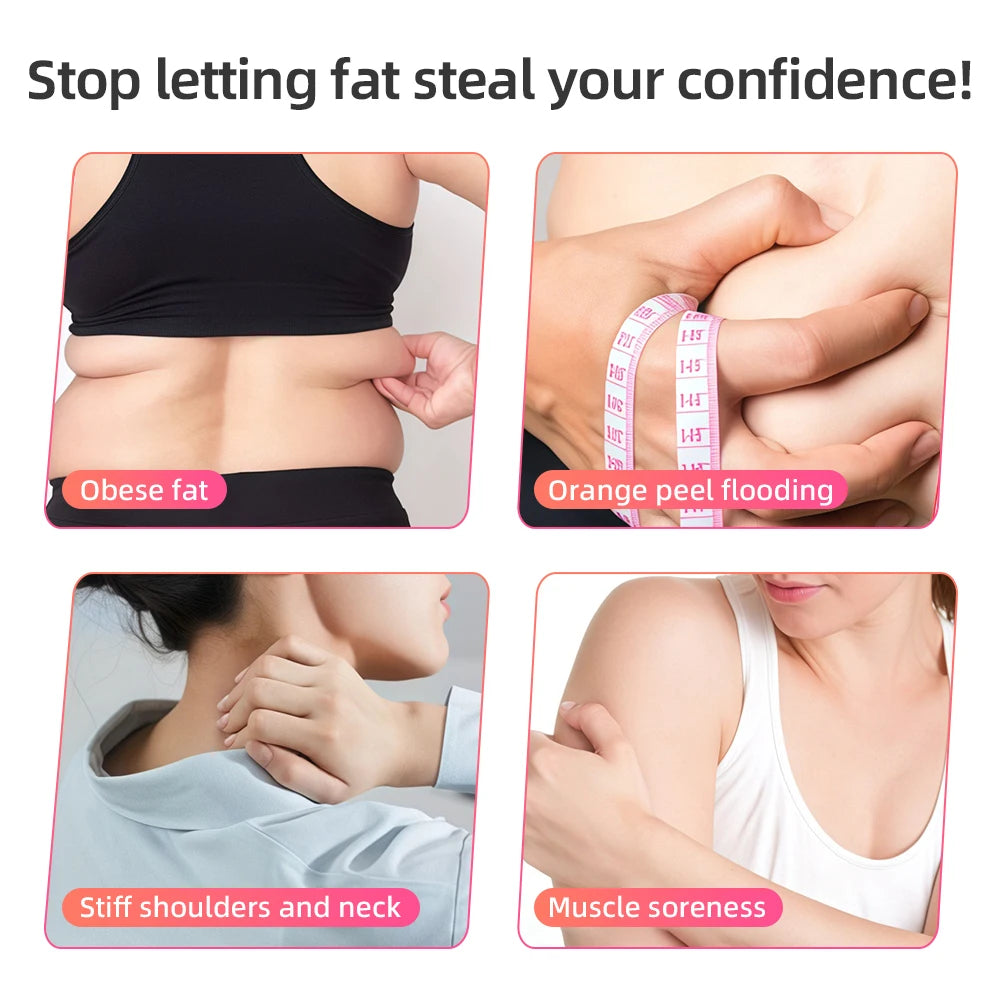 Radio Frequency Body Slimming Machine Fat Burner Body Shaping Device LED Light Lose Weight Anti Cellulite Sport Fitness
