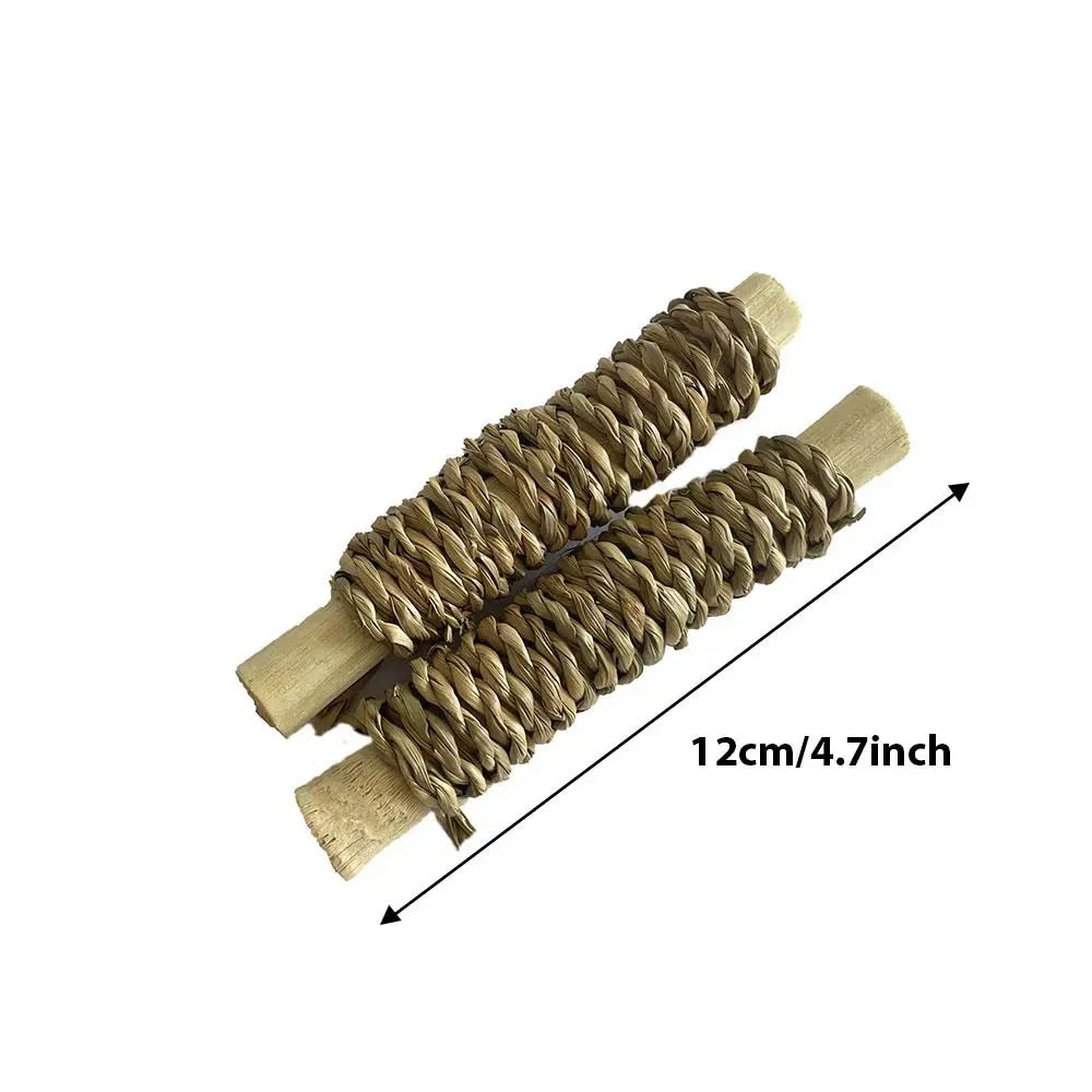 Small Animal Chew Toys for Rabbits, Hamsters, Guinea Pigs, and Chinchillas, Tooth Cleaning Molar Grinding Toys, Pet Supplies