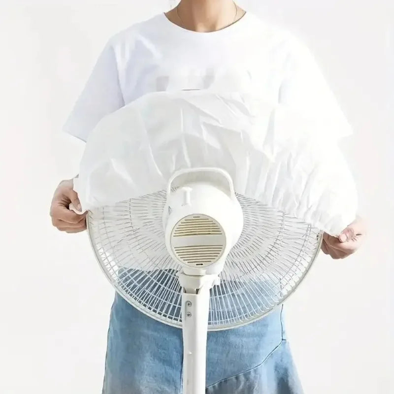 Waterproof Dustproof Round Fan Cover Electric Fan Dust Bag Cover Bag for Home Office Outdoor Use with Durable Material
