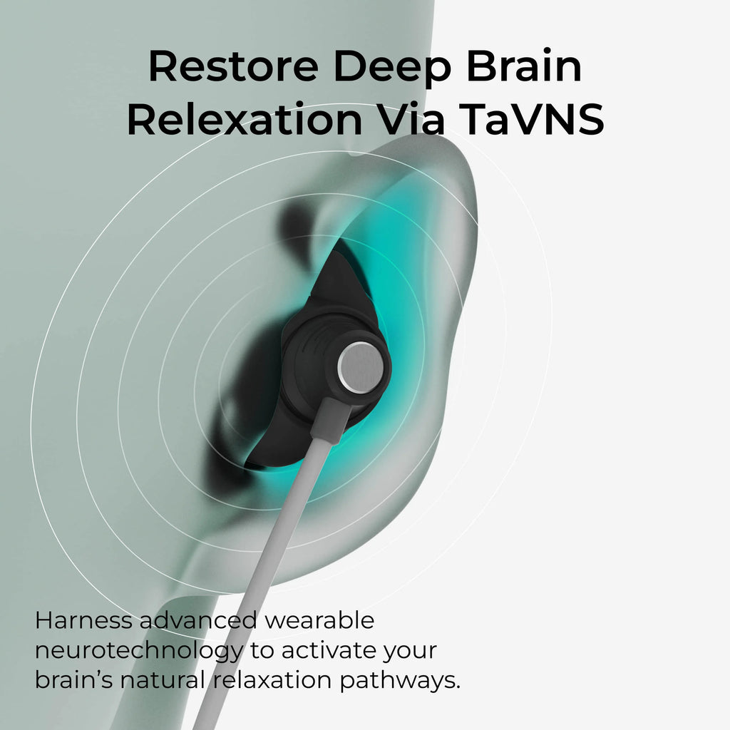 ZenoWell Luna Vagus Nerve Stimulator for Better Sleep, Deep Calm, Meditation and Natural Headache Relief – for Complete Wellness