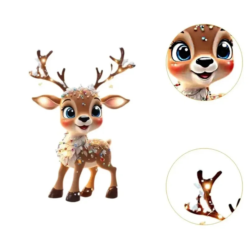 Christmas Decoration Deer Xmas Tree Elk Ornament Home Decor Reindeer Merry Christmas Gift Natal Navidad Noel New Year