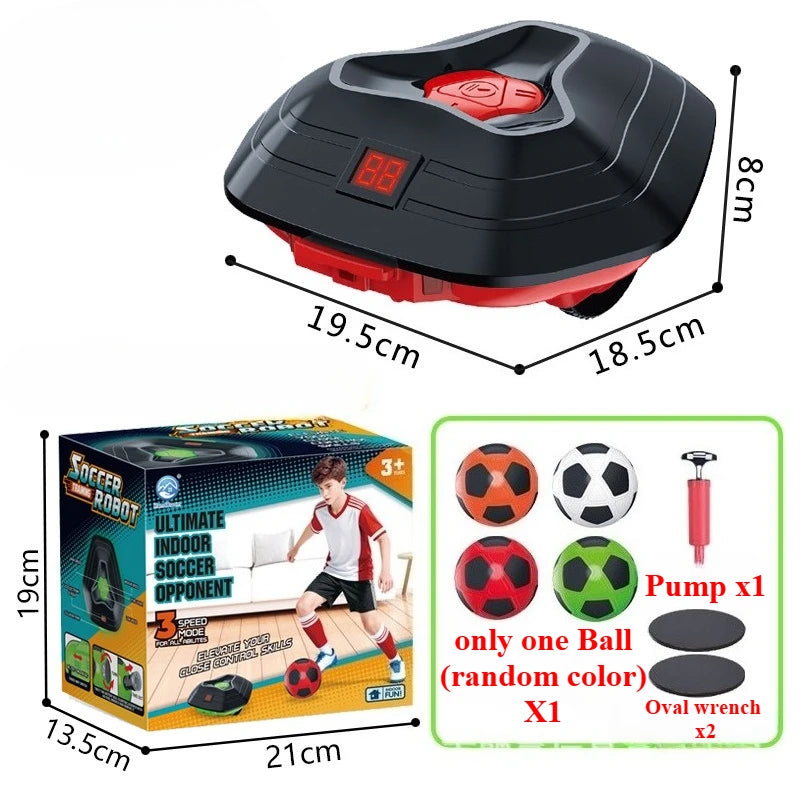 Soccer Robot Indoor Soccer Game with Soccer Tracker & Speed Model for Kids Indoor Soccer Training Equipment Sports Toys for Boys