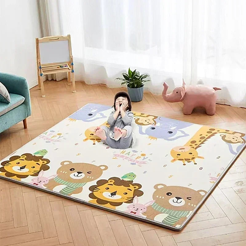 Large Size 200x180cm Baby Play Mat Toys for Children Safety Rug Playmat Developing Mat Baby Room Crawling Pad Folding Mat Carpet