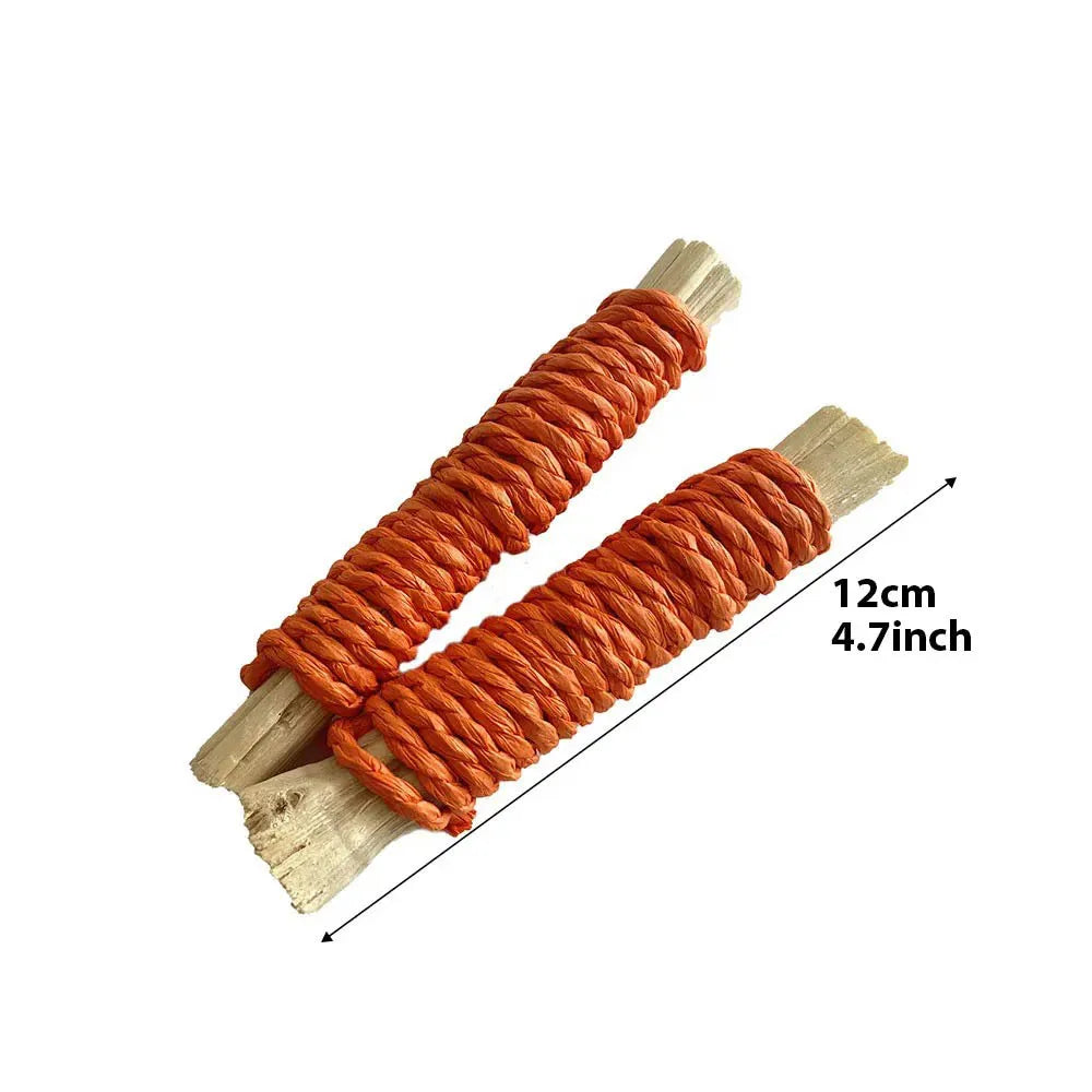 Small Animal Chew Toys for Rabbits, Hamsters, Guinea Pigs, and Chinchillas, Tooth Cleaning Molar Grinding Toys, Pet Supplies