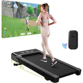 Foldable Treadmill 9% Incline 3.8mph/6kph Walking Pad for Home Treadmills LCD Screen APP Monitoring 3.0HP Motor Exercise Machine