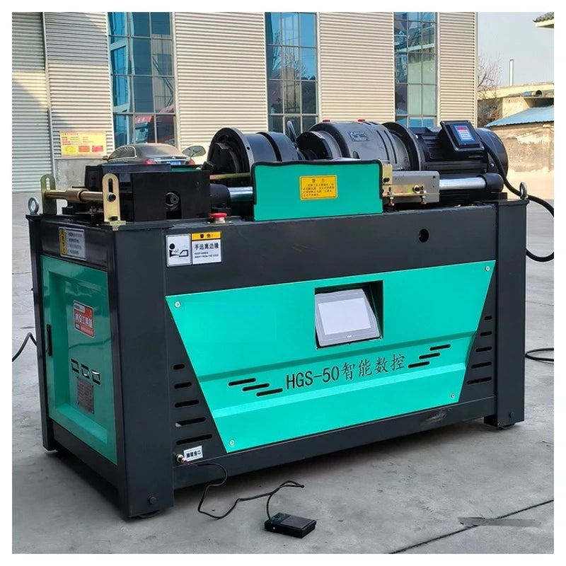 Automatic Electric 16-40 Mm CNC Steel Bar Thread Rolling Machine 150mm Length Rebar Thread Rolling Machine