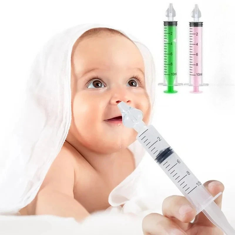 10ML/20ML Baby Nasal Aspirator Syringe Baby Nose Cleaner Rhinitis Nasal Washer Irrigator Baby Nasal Irrigator for Children