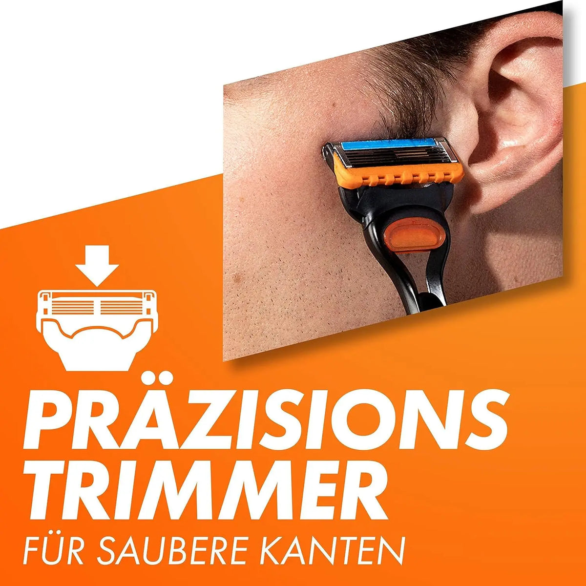 Gillette Fusion 5 Razor Blades Replacement Blades for Men's Wet Razors