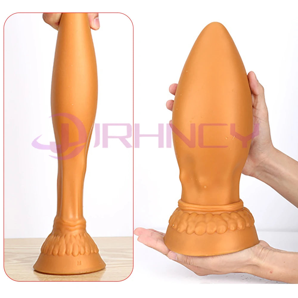 S-XXL Huge Anal Plug Dildo Sexytoy for Women Men Soft Silicone Big Butt Plug Fisting Anal Dilation Prostate Massage Masturbation