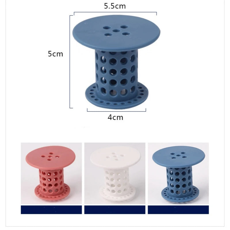 1PC Bathroom Drain Hair Catcher Bath Stopper Plug Sink Strainer Filter Shower Sink Strainer Drain Cover Bathroom Accessories
