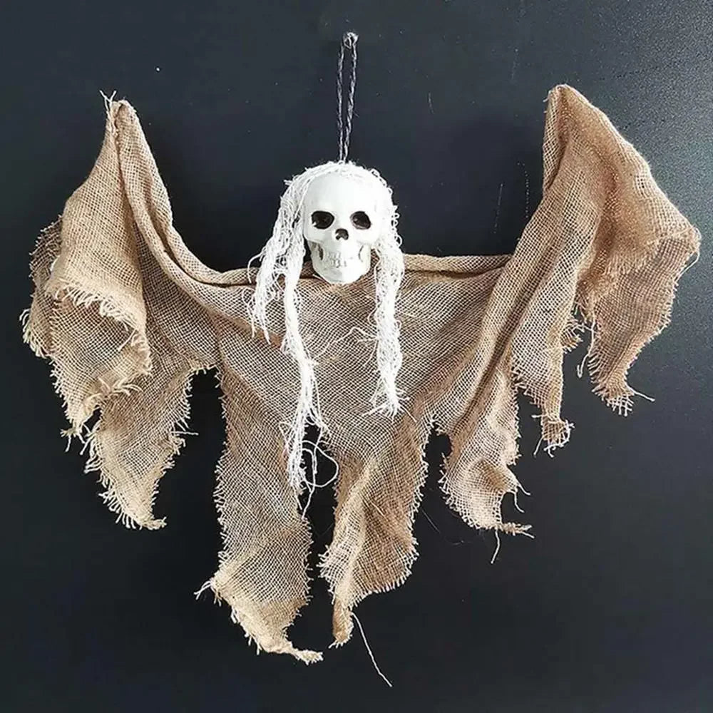 Halloween Decorations Ghosts Zombies Haunted House Bar KTV Horror Atmosphere Charm Hanging Cloaks Mini Ghosts Home Door Decor