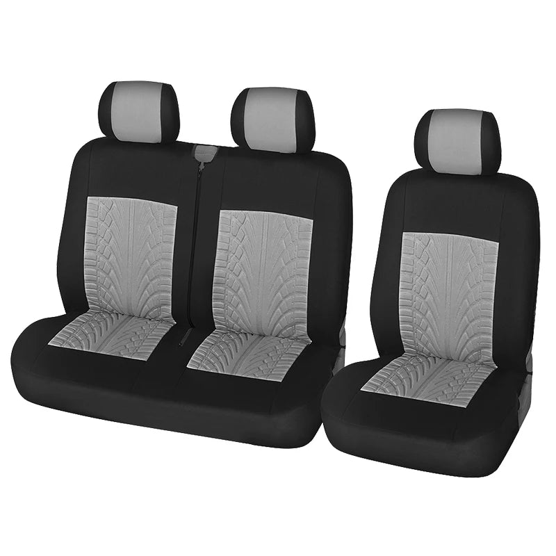 2/5PCS Car Seat Covers Set Universal Fit Most Car Covers with Tire Detail Suitable for Independent Seat Covers Protecting Seats