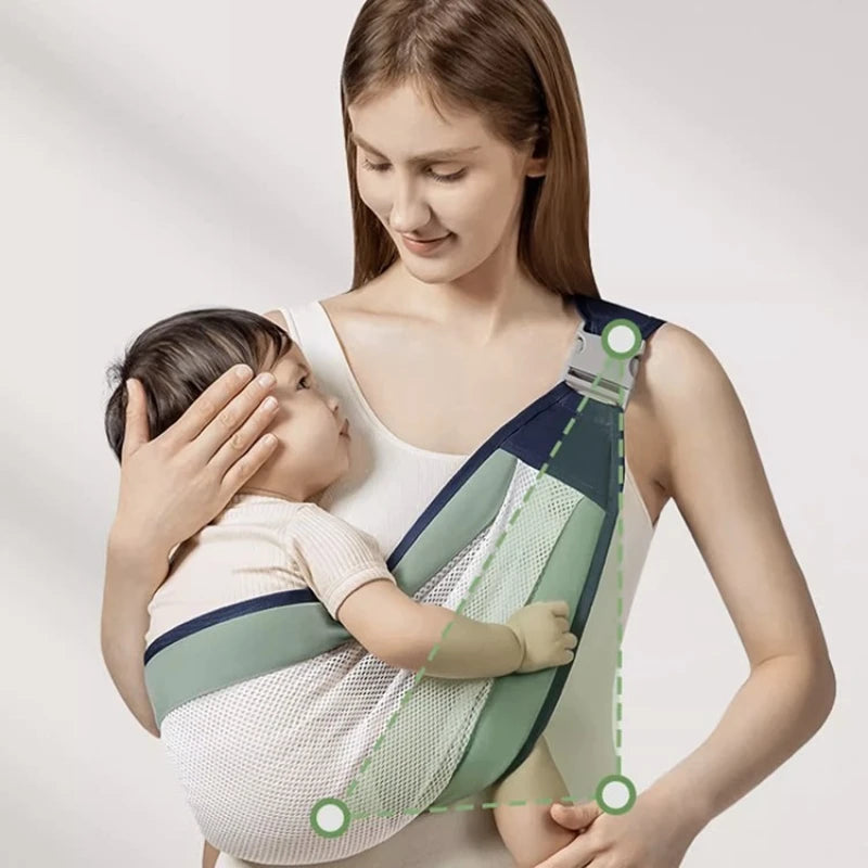 1PC Four-Season Universal Breathable Adjustable Baby Carrier, Baby Walker, Children's Backpack-Style Carrier