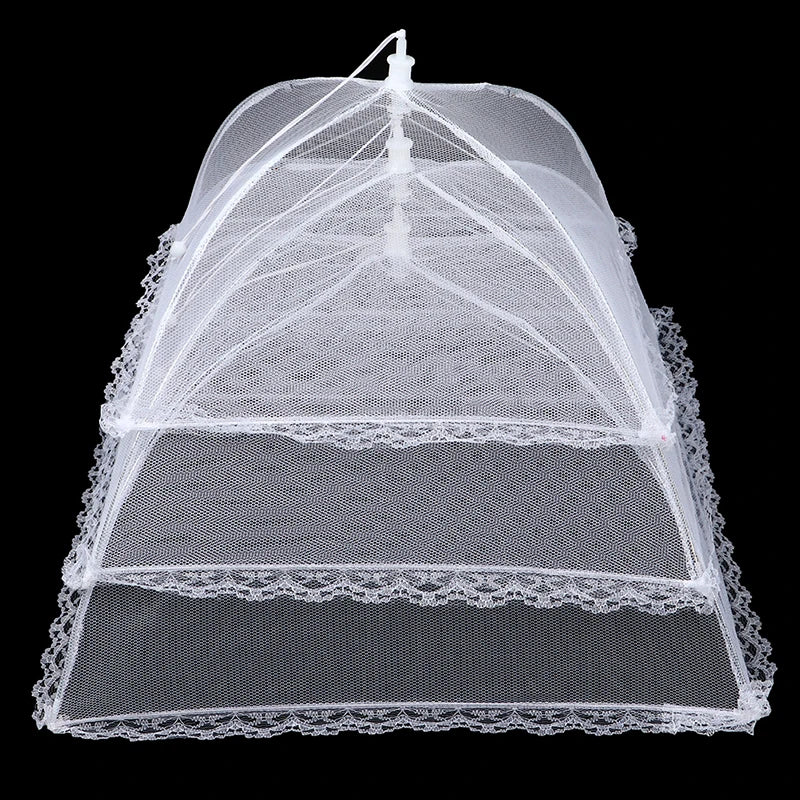 Mesh Foldable Anti-Fly Mosquito Tent Dome Net Umbrella Picnic Food Cover