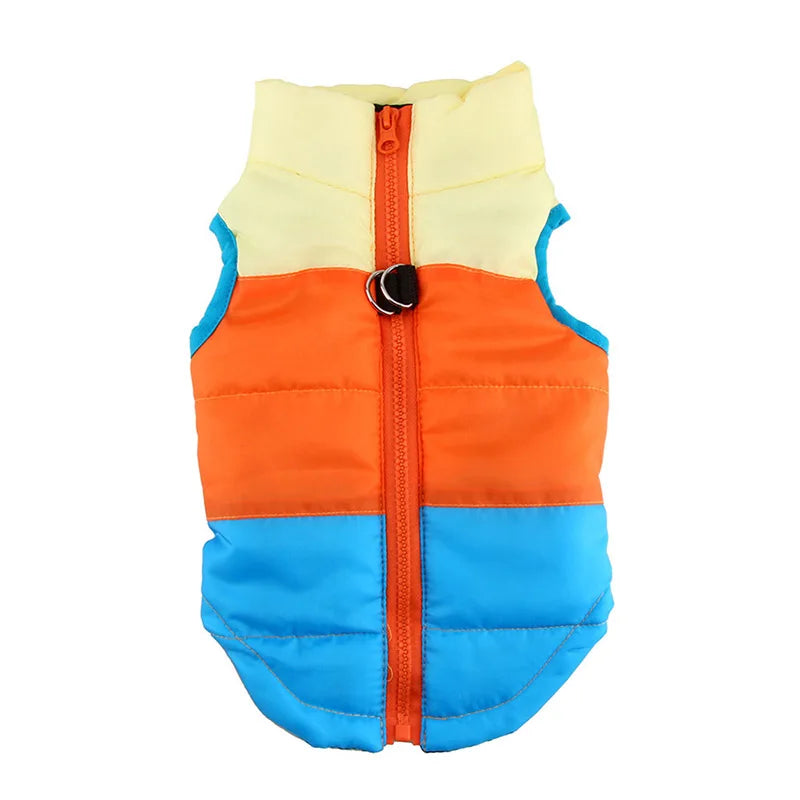 Vestiti caldi per cani di piccola taglia, cappottino invernale antivento imbottito per animali domestici, giubbotto per cuccioli, abbigliamento per Yorkie e Chihuahua 35