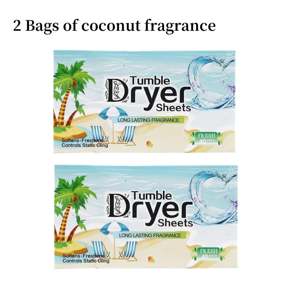 Dryer Sheets Bulk,Natural Plant Fabric Softener Anti Static Wrinkle Release Fresh Scent Laundry Sheets for Tumble Dryer Home Use