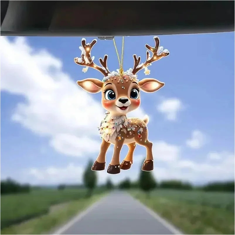 Christmas Decoration Deer Xmas Tree Elk Ornament Home Decor Reindeer Merry Christmas Gift Natal Navidad Noel New Year