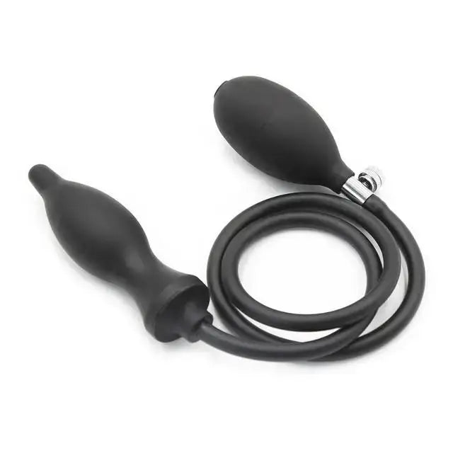 Folding Inflatable Anal Plug Super Huge BDSM Inflate Buttplug Expandable Dildo Pump Anal Dilator For Women/Men Vaginal Anal Toys