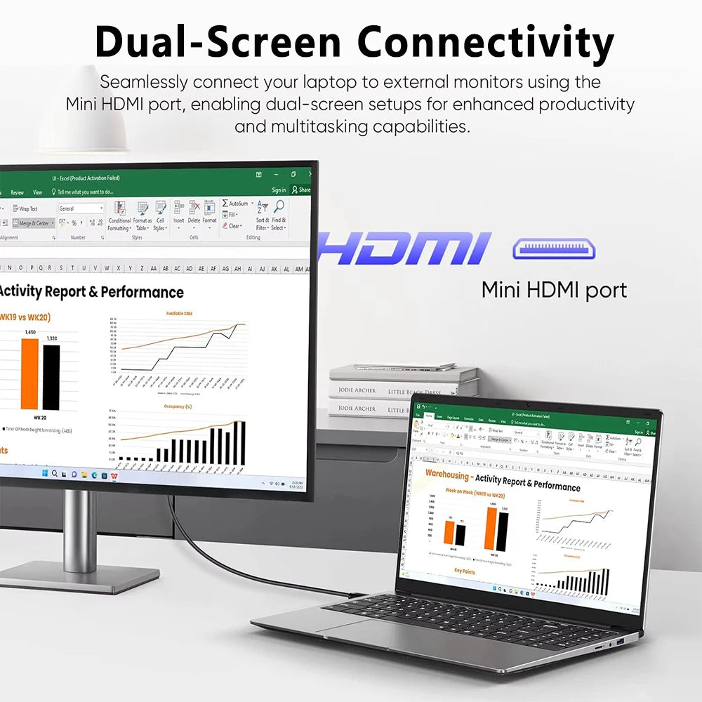 14.1" Laptop Computer PC Intel Core i7 8650U Atom 3950 Ultra Slim Notebook 12GB RAM 1TB 2TB SSD Office Study Windows 11 1920*1080