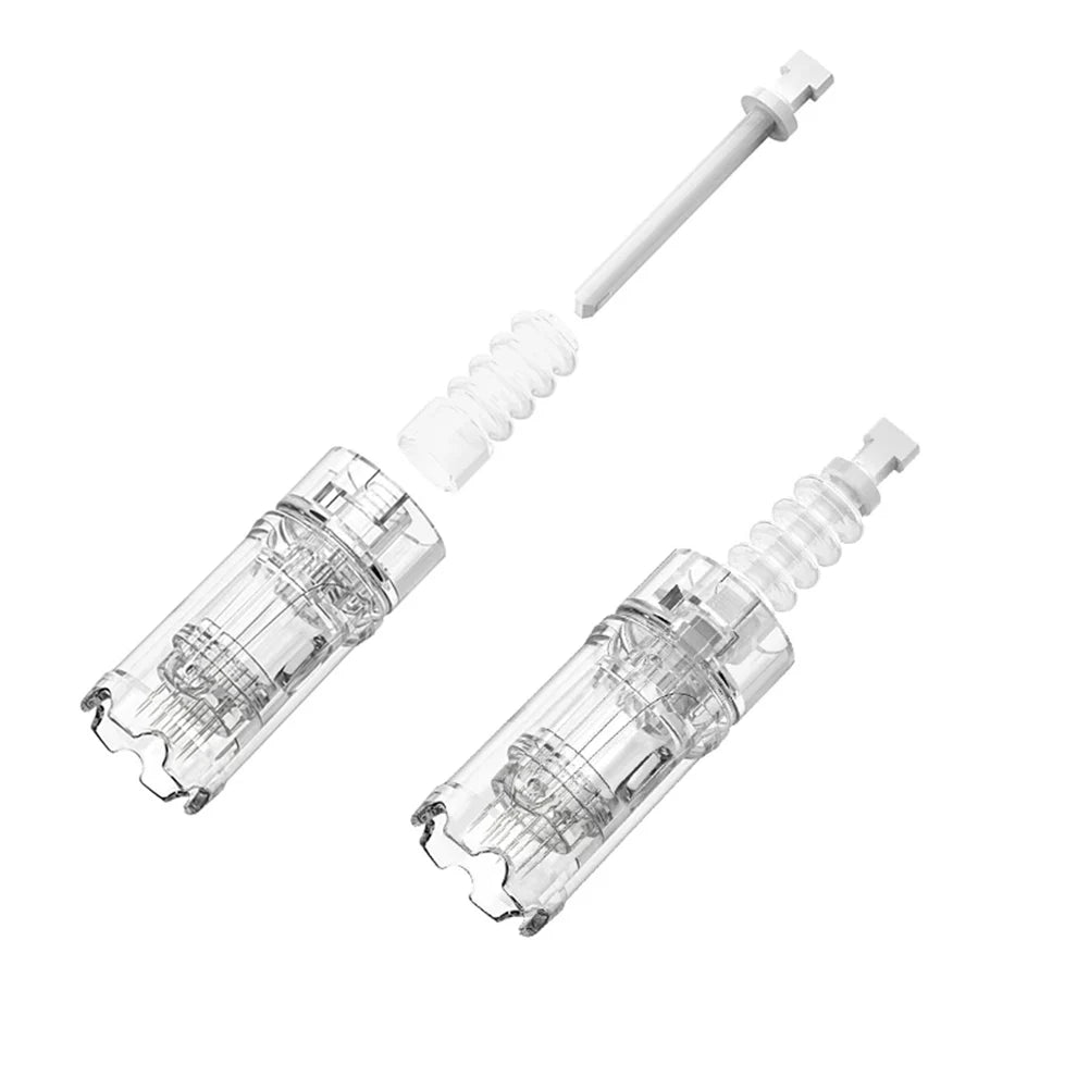 10Pcs 0.25mm Cartridge Microneedle 12pin 24pin 36pin 42pin Round Nano Needle For Dr Pen A10 Microneedling Pen
