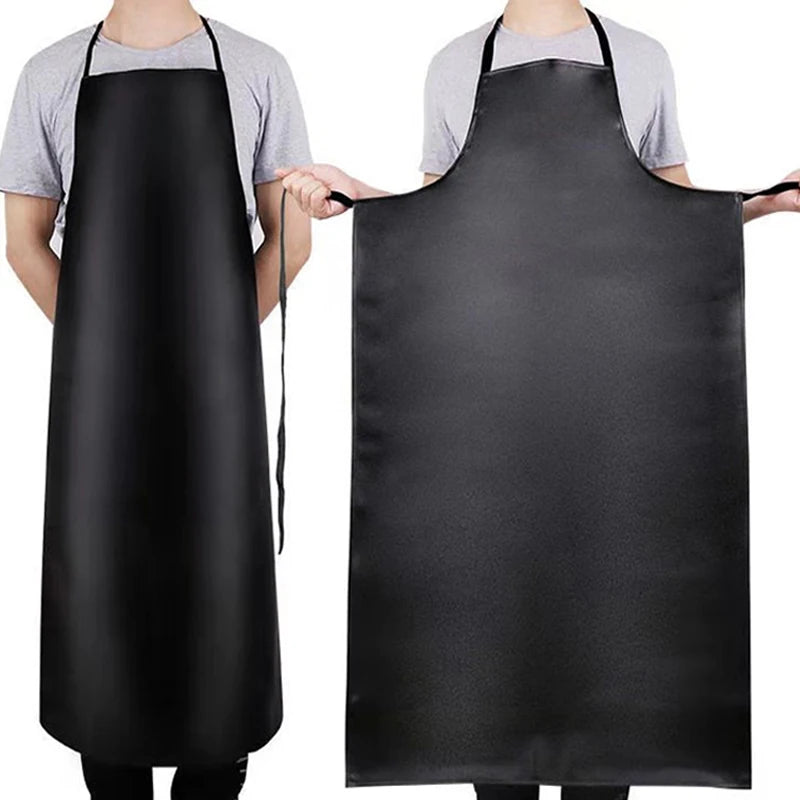 Leather Apron Waterproof Oil Proof Aquaculture Thickening Kitchen Work Restaurant Labor Protection Home Appliance Cleaning Apron