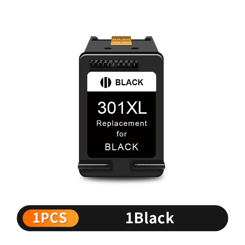 Royek Re-manufactured Ink Cartridge Compatible for HP 301 301XL INK DeskJet 1050 2050 3050 2150 1510 2540 Printer Cartridges XL