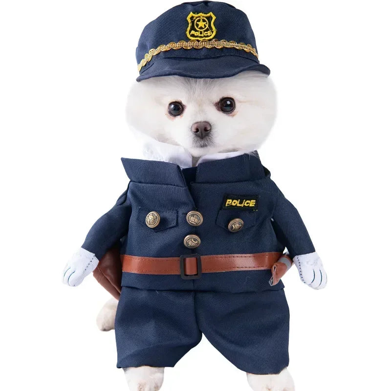 Halloween Funny Dog Clothes Small Medium Large Dogs Cat Cosplay Pets Dress Up Puppy Pullover Chihuahua Costume Party Pet Outfits