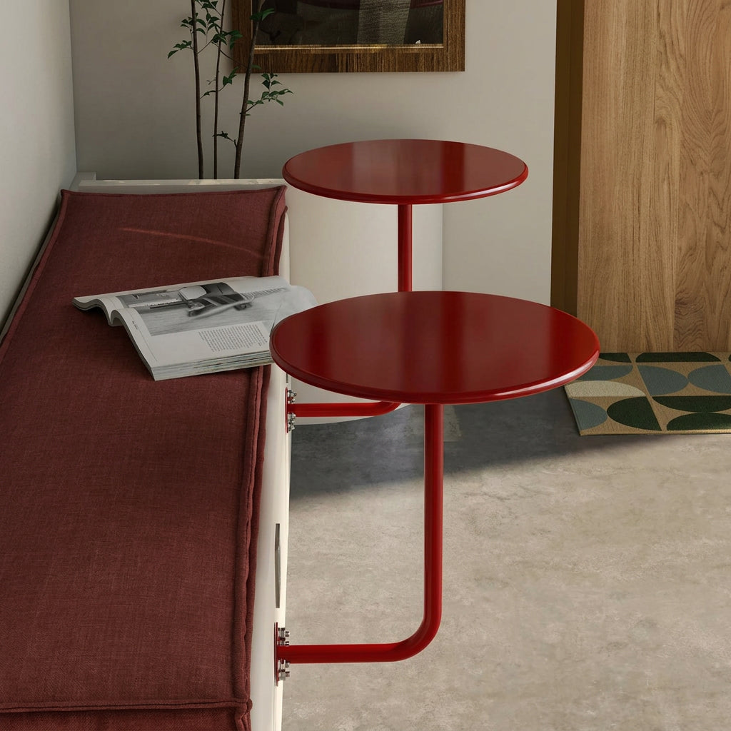 Wall-mounted Small Round Table, Wall-mounted Side Table, Dessert Shop,coffee Table, Industrial Style Wall-to-wall