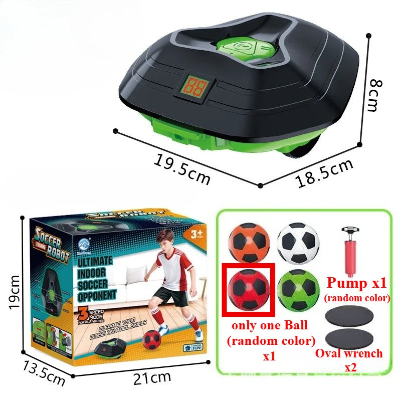 Soccer Robot Indoor Soccer Game with Soccer Tracker & Speed Model for Kids Indoor Soccer Training Equipment Sports Toys for Boys