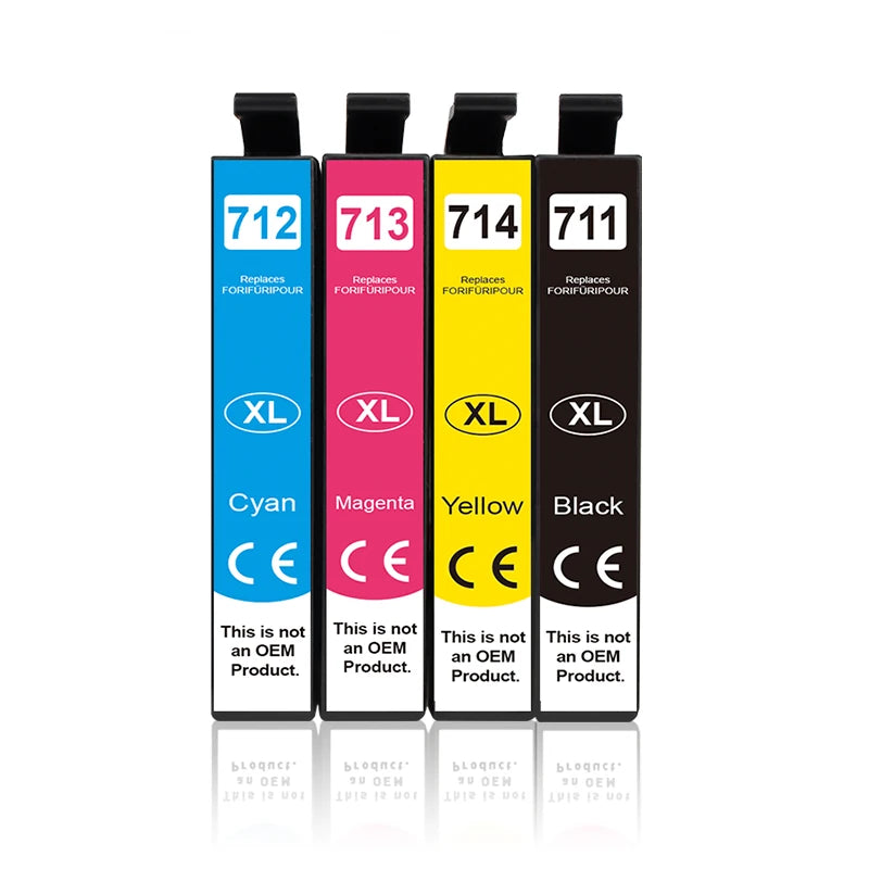 InkGarden T0711 Ink Cartridge For Epson Stylus SX110 SX215 SX218 SX400 SX405 SX410 SX415 SX510W SX515W DX7400 Printer