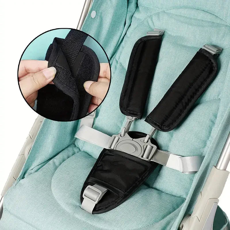 Baby Stroller Safety Belt Shoulder Protector Protective Cover Baby Stroller Accessory Universal Shoulder Pad