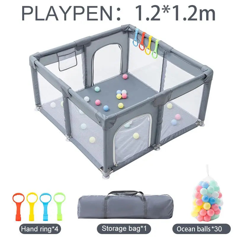 Baby Playpen for Children New Arrival Baby Playground for 6 Months~6 Years Old Kids Ball Pit Playpen Indoor Baby Safety Fence