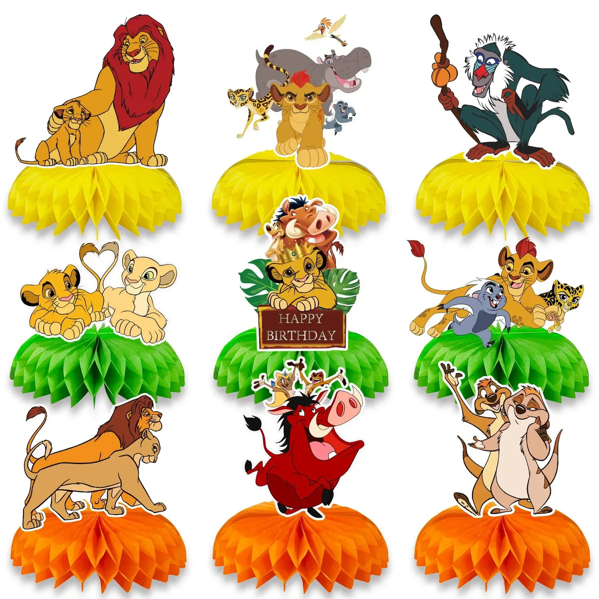 Simba Lion King Birthday Party Decorations Disposable Tableware Balloon Tablecloth Napkin Cup Cake Topper for Kids Baby Shower