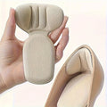 New Double-Layer Thick T-Shaped Foam Heel Pad And Heel Cup-Soft,Breathable,Non-Slip,Durable,Comfortable To Wear In High Heels