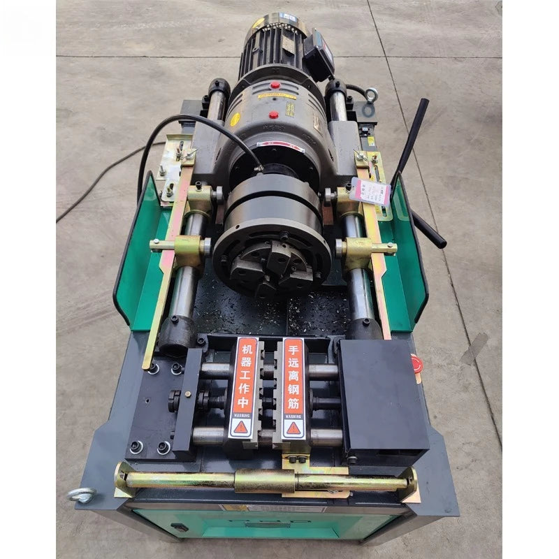 Automatic Electric 16-40 Mm CNC Steel Bar Thread Rolling Machine 150mm Length Rebar Thread Rolling Machine