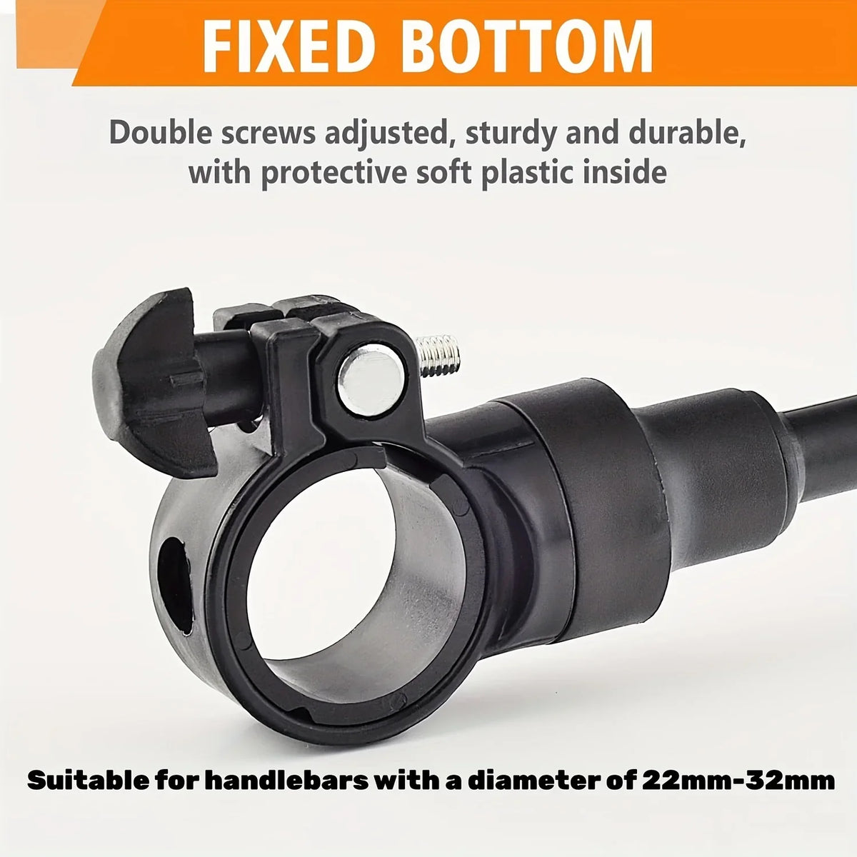 Bicycle Rearview Handlebar Mirrors 360 Rotatable for Mountain Road Bike Motorcycle Bendable Hose Adjustable Rearview Mirror