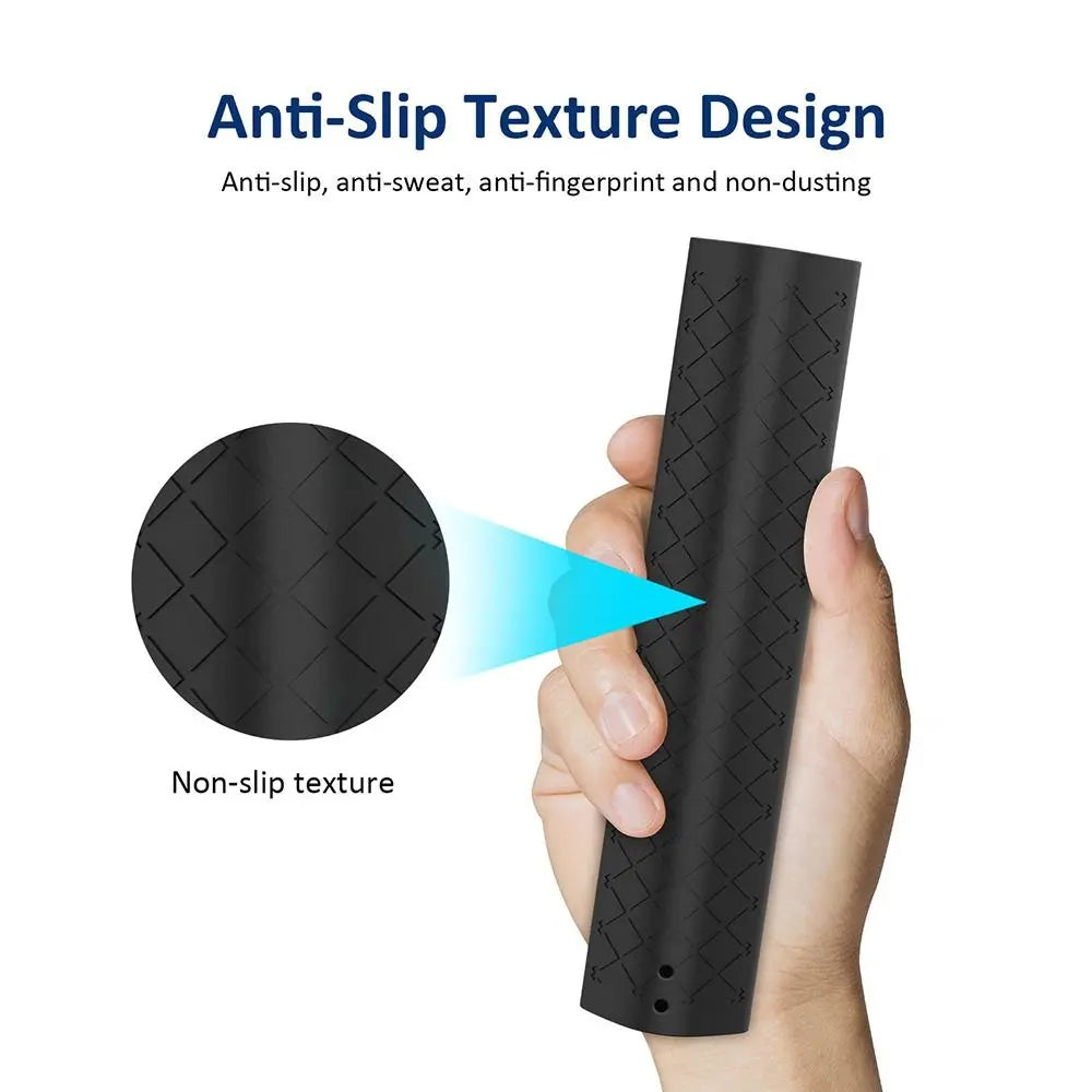 Protective Case Remote Control Case Silicone Shockproof TV Remote Cover Plain Color for NVIDIA Shield TVPro/4K HDR
