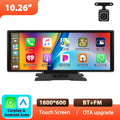 10.26'' Touch Screen Smart Screen Player CarPlay Android Auto Airplay Mirror Cast Bluetooth FM Car Monitor Superlink Voice Control Auto Player
