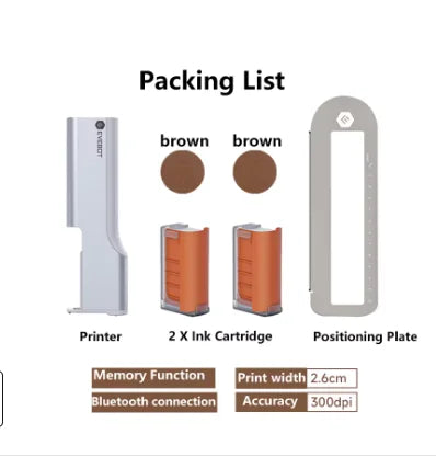 Coffee Latte Inkjet Printer Handheld EVEBOT Printpen Print Art Coffee/Cake/Bread/Yogurt/fruit/Macaron Mini Printer