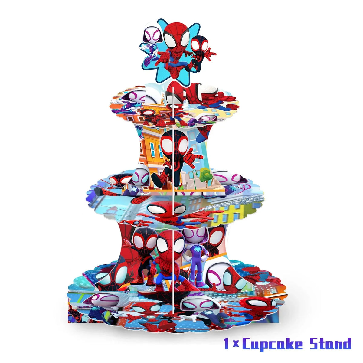 Spider And His Amazing Friends Birthday Decorations supplies Kit Plates Cups Tablecloth Backdrop Balloons Party decor gifts