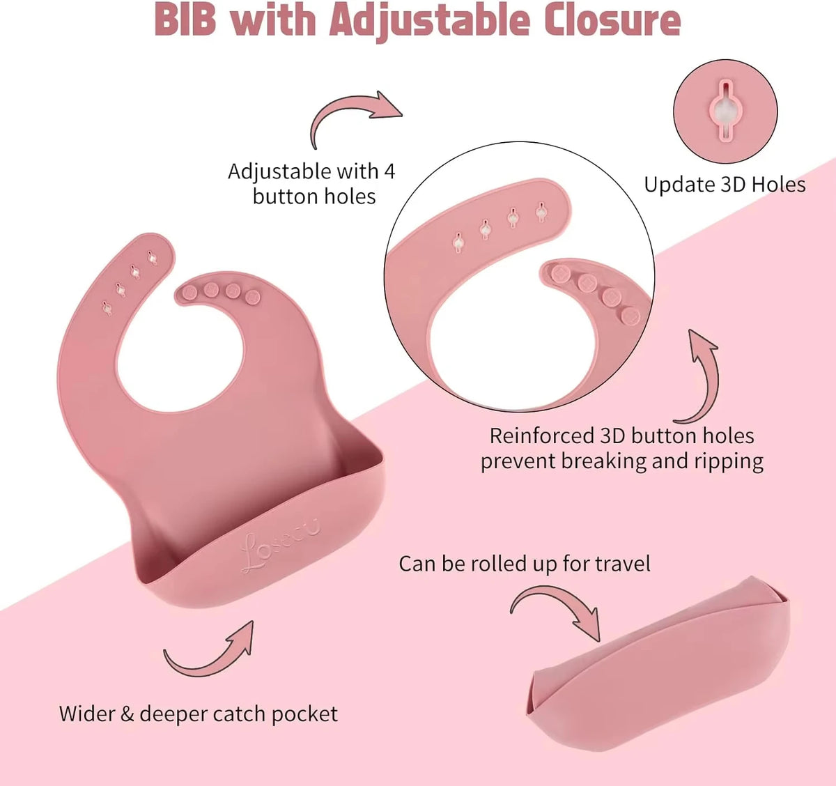 9PCS/Set BPA-Free Silicone Baby Feeding Set: Suction Bowl, Divided Dining Plate, Straw Cup, Spoon, Fork, and Adjustable Bib, Children's Dishware