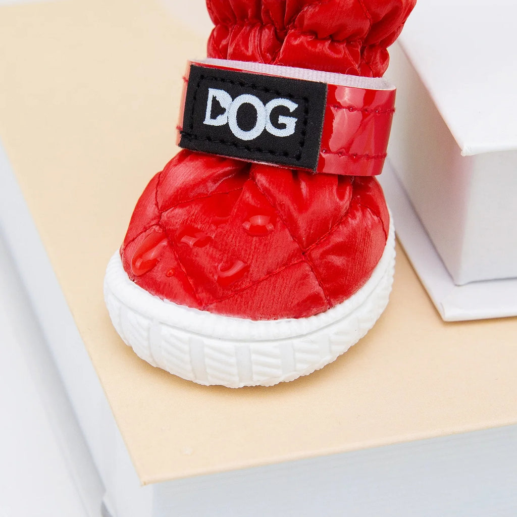 Winter Pet Dog Shoes for Small Dog Shoes Waterproof Warm Dog Snow Boots Anti-slip Teddy Chihuahua Footwear