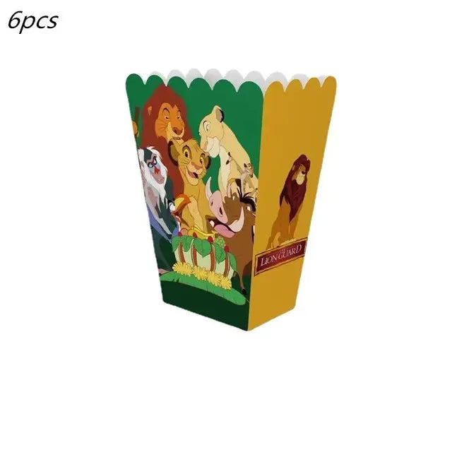 Simba Lion King Birthday Party Decorations Disposable Tableware Balloon Tablecloth Napkin Cup Cake Topper for Kids Baby Shower