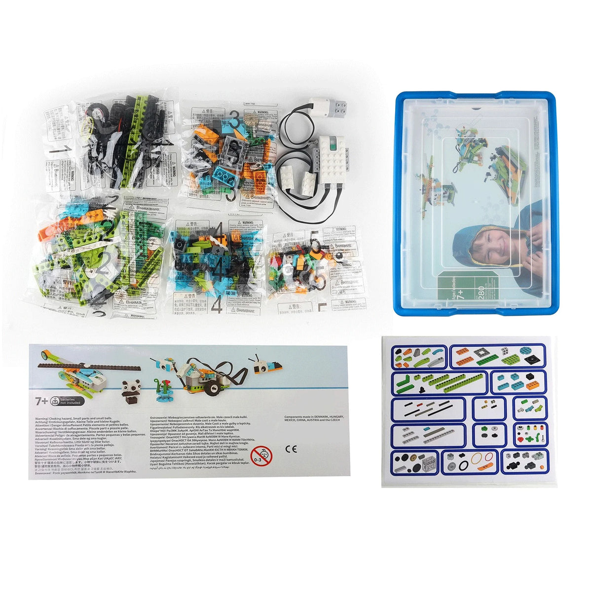 LEGO We.Do 2.0 Core Set Programming Robot 45300 Electronic Building Blocks DIY High-tech Educational Toys Children's Gift
