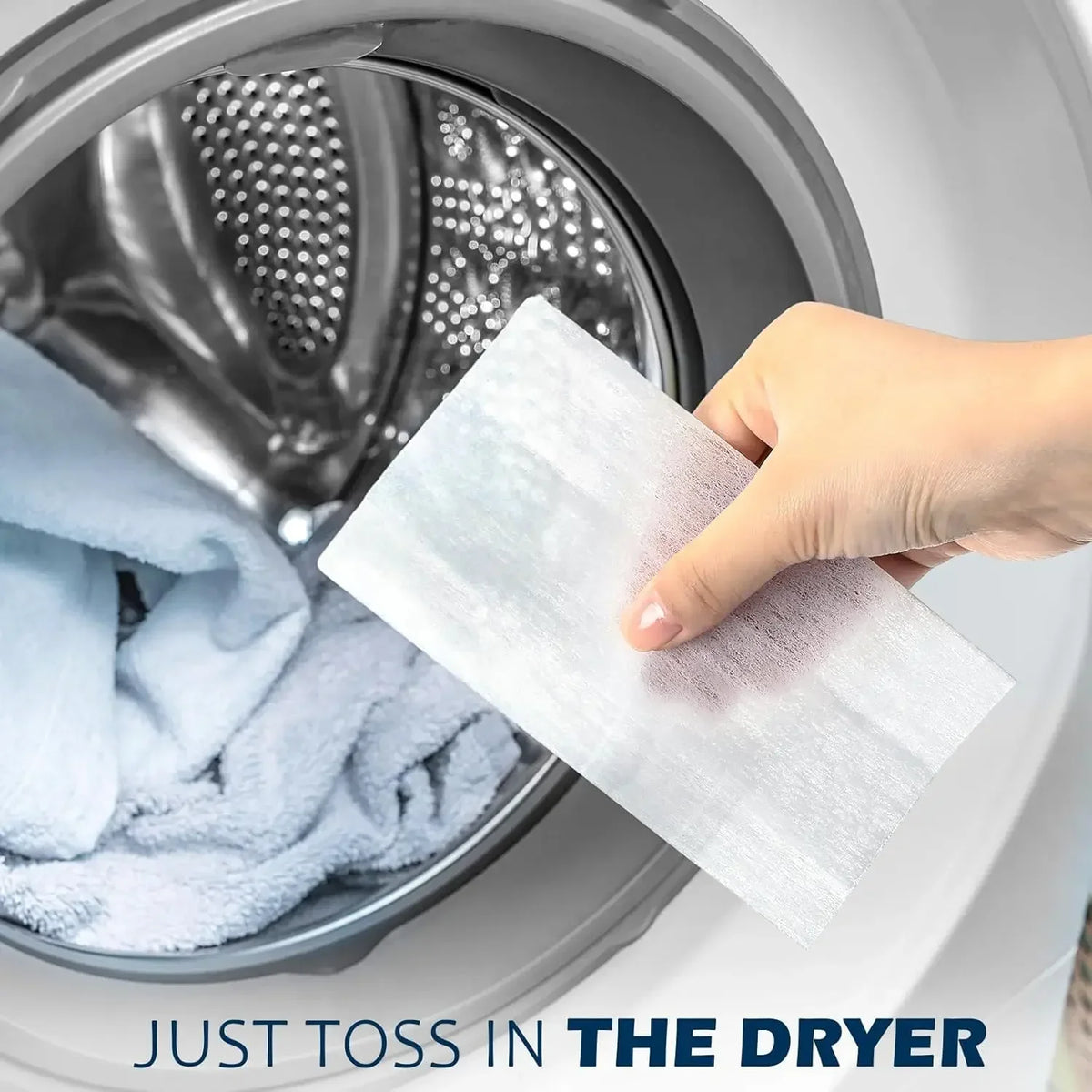 Dryer Sheets Bulk,Natural Plant Fabric Softener Anti Static Wrinkle Release Fresh Scent Laundry Sheets for Tumble Dryer Home Use