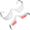 3 Color LED Under Eye Beauty Device 3D Microcurrent Contour Eye Massager Rechargeable Eye Mask for Eye Bag Puffiness Fine Lines