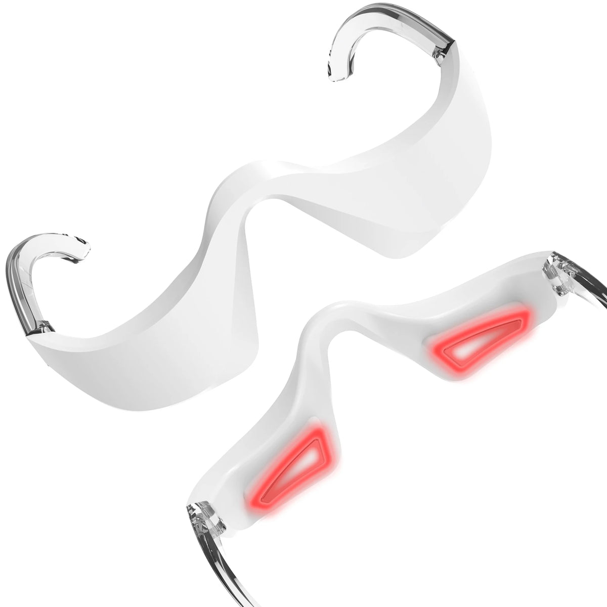 3 Color LED Under Eye Beauty Device 3D Microcurrent Contour Eye Massager Rechargeable Eye Mask for Eye Bag Puffiness Fine Lines