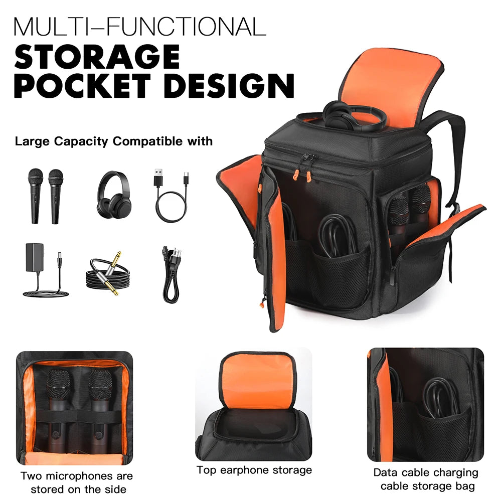 For Bose S1 Pro/Pro+ Portable BT Speaker Backpack Wireless Speaker Storage Bag Travel Carrying Case Anti-fall Audio Accessories